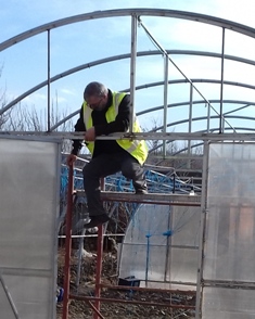 Repairing the Polytunnel