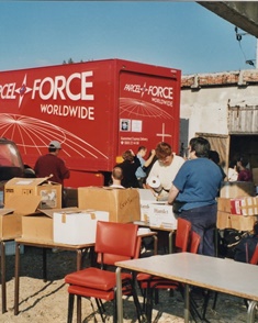 Unloading at Dealu Mare