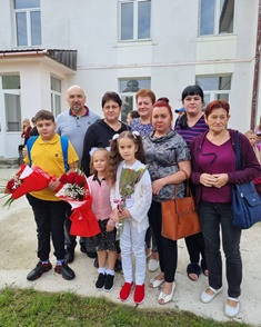 Ukrainian families at Casa Neemia