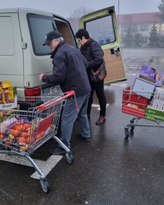 Loading van Loading van
