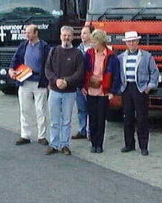 With the driving team With the driving team