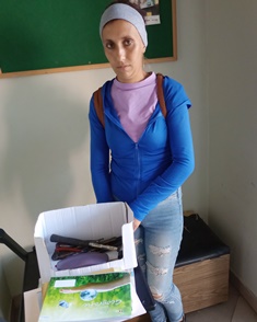 A donation of stationery and tools