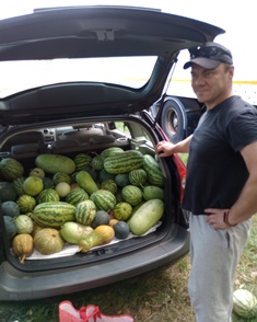 Water-melons and marrows Water-melons and marrows