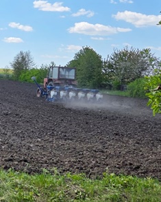 seeding the land