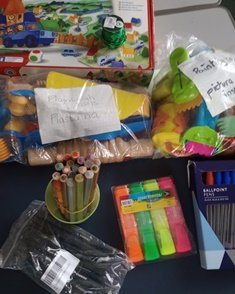 Pencils and highlighters