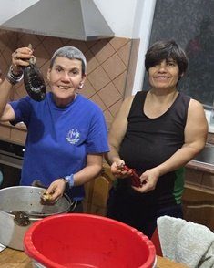 Preparing peppers