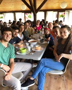 All meals included Camp Cristia, Voronet